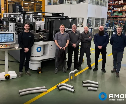 AMOB UK Delivers Full-Electric Tube Bending Power to Sigma